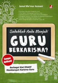 Image of SUDAHKAH ANDA MENJADI GURU BERKARISMA?